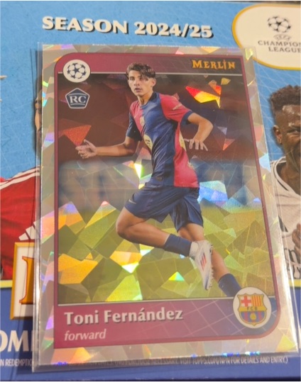 2024-25 Topps Merlin #35 Toni Fernández — front