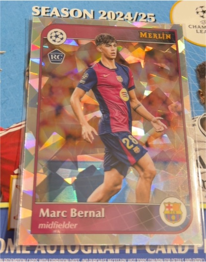 2024-25 Topps Merlin #28 Marc Bernal — front