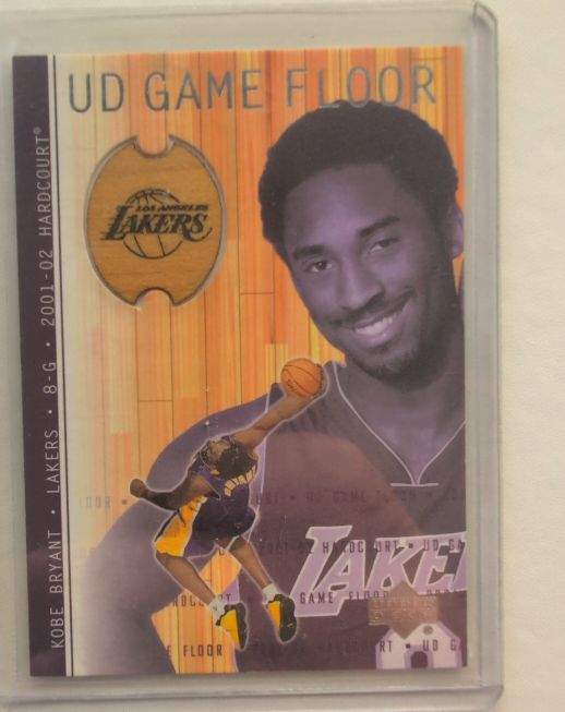 2001 Upper Deck Hardcourt UD Game Floor Kobe Bryant — front