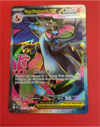 2025 Pokemon TCG Mega Charizard X ex #109/094 — front