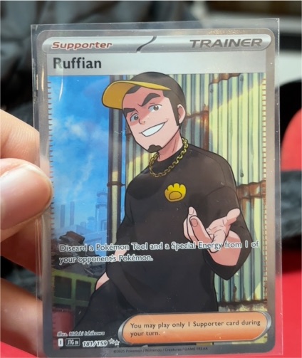 2025 Pokémon SV09: Journey Together #181 Ruffian — front
