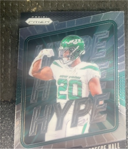 2024 Panini Prizm #11 Breece Hall Hype — front
