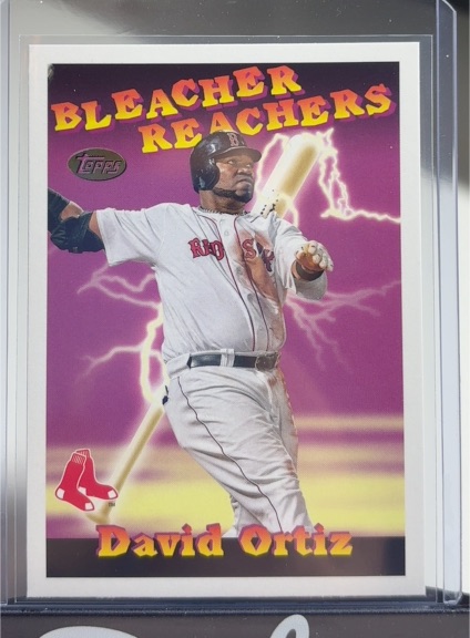2025 Topps Update #BR-18 David Ortiz Bleacher Reachers — front