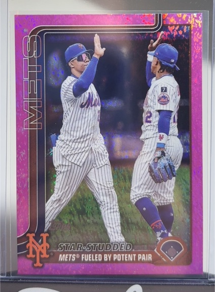 2025 Topps Update #US260 Star-Studded Francisco Lindor Juan Soto — front