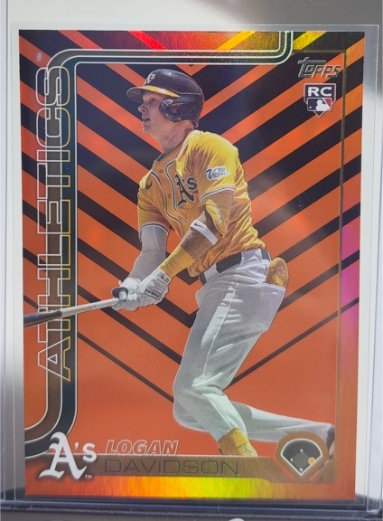 2025 Topps Update Series #US213 Logan Davidson — front