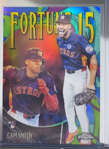 2025 Topps Chrome Update Fortune 15 #F15-25 Cam Smith — front