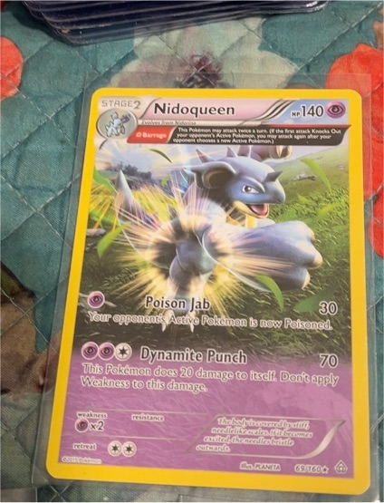 2015 Pokémon Primal Clash #69 Nidoqueen — front