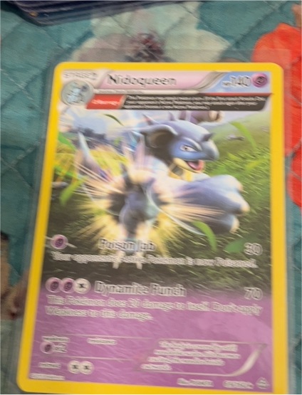 2015 Pokémon Primal Clash #69 Nidoqueen — front