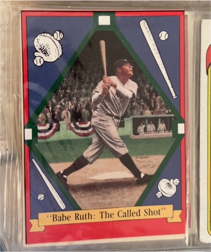 1992 Delphi Bradford Exchange #NNO Babe Ruth The Called Shot — front