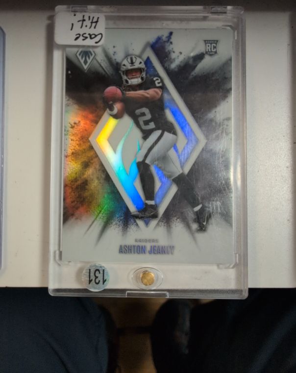 2025 Panini Phoenix #13 Ashton Jeanty Color Blast — front