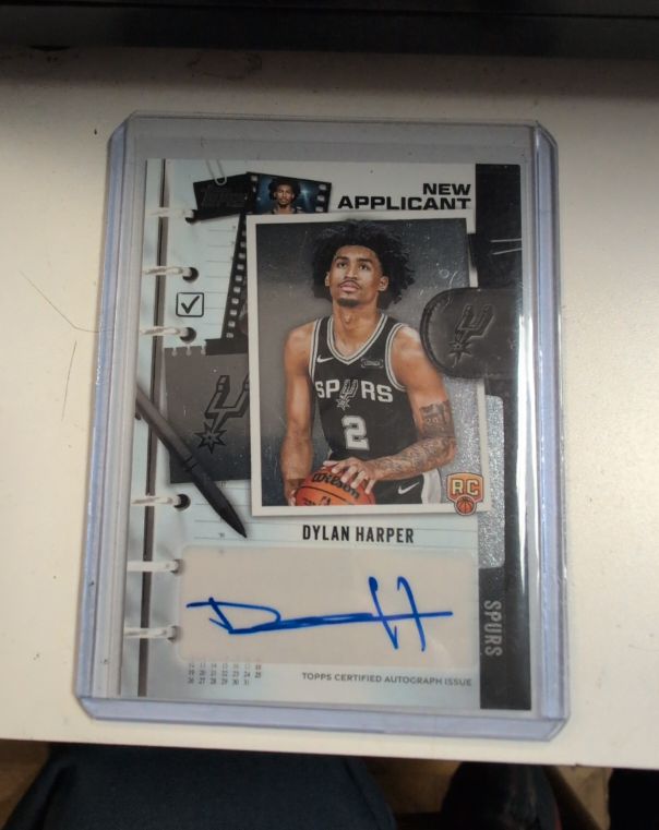 2025-26 Topps New Applicants Autographs #NA-DH Dylan Harper — front