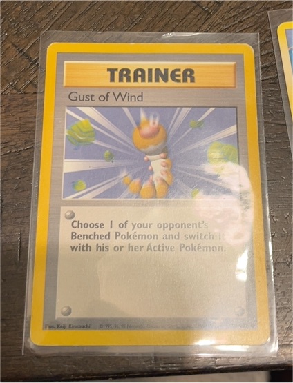 1999 Pokémon #93 Gust of Wind — front