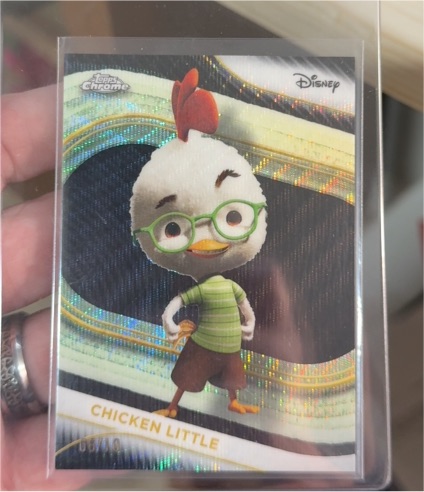 2025 Topps Chrome Disney #20 Chicken Little — front