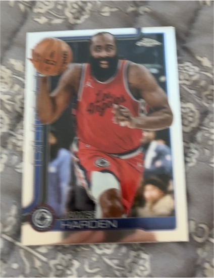 2025-26 Topps Chrome #54 James Harden — front