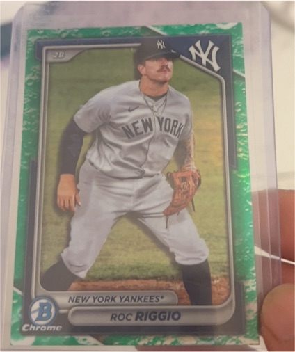 2024 Bowman Chrome #BCP-70 Roc Riggio — front
