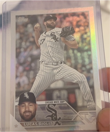2023 Topps Series 1 #142 Lucas Giolito — front
