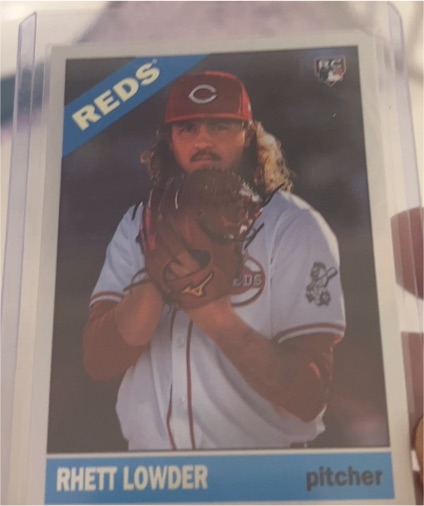 2025 Topps Heritage #H25-15 Rhett Lowder — front