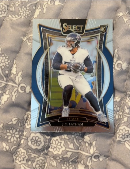2024 Panini Select Concourse #11 J.C. Latham — front