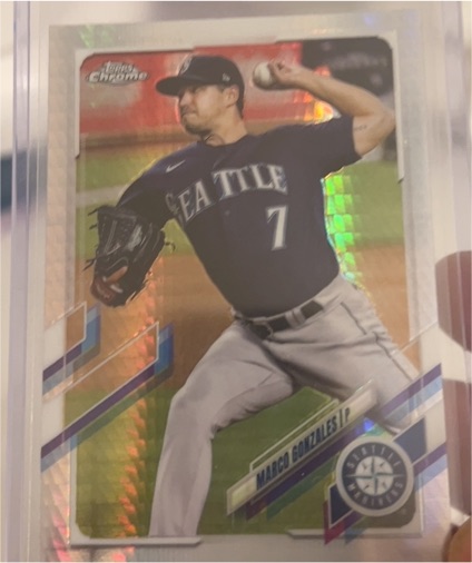 2021 Topps Chrome #152 Marco Gonzales — front