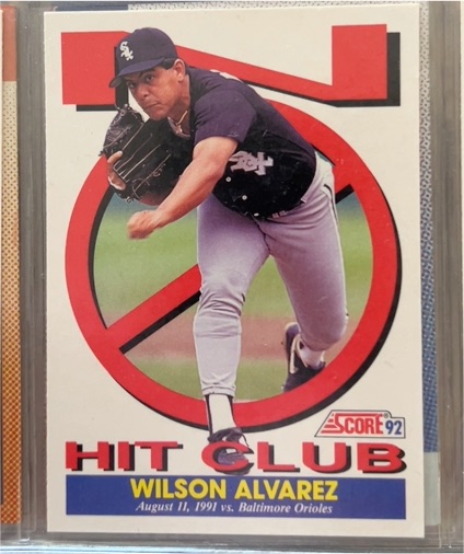 1992 Score #428 Wilson Alvarez — front