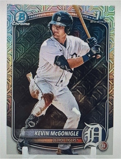 2025 Bowman #BP-79 Kevin McGonigle — front