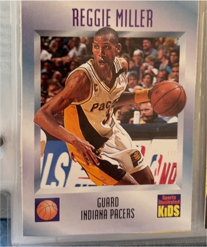 1995 Sports Illustrated for Kids #336 Reggie Miller — front