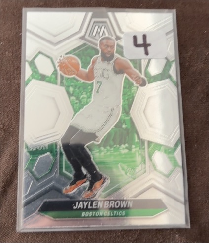 2023-24 Panini Mosaic #182 Jaylen Brown — front