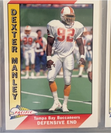 1991 Pacific #655 Dexter Manley — front