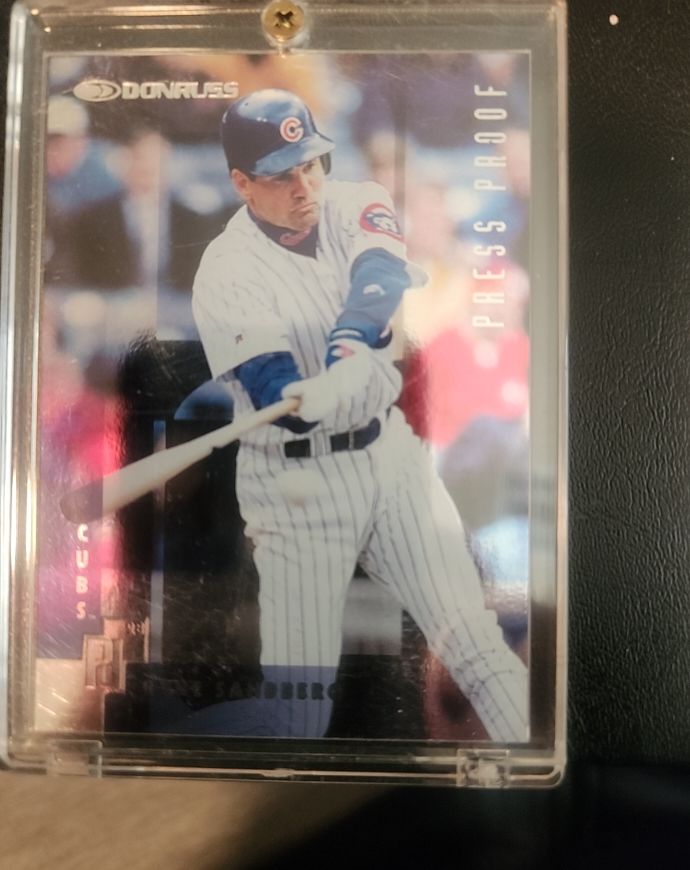 1993 Donruss Ryne Sandberg Press Proof — front