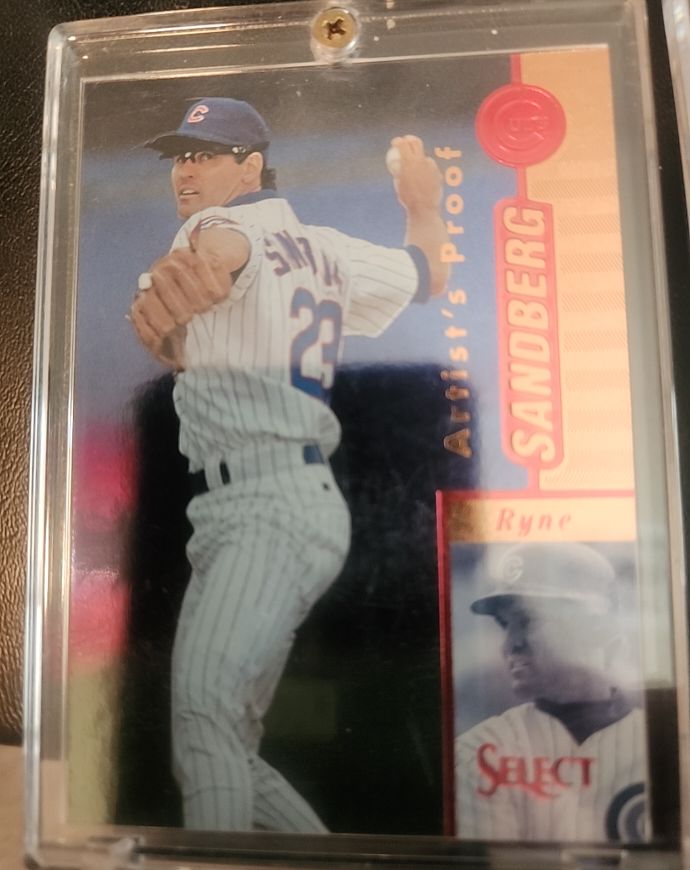 1997 Pinnacle Select #33 Ryne Sandberg Artist's Proof — front