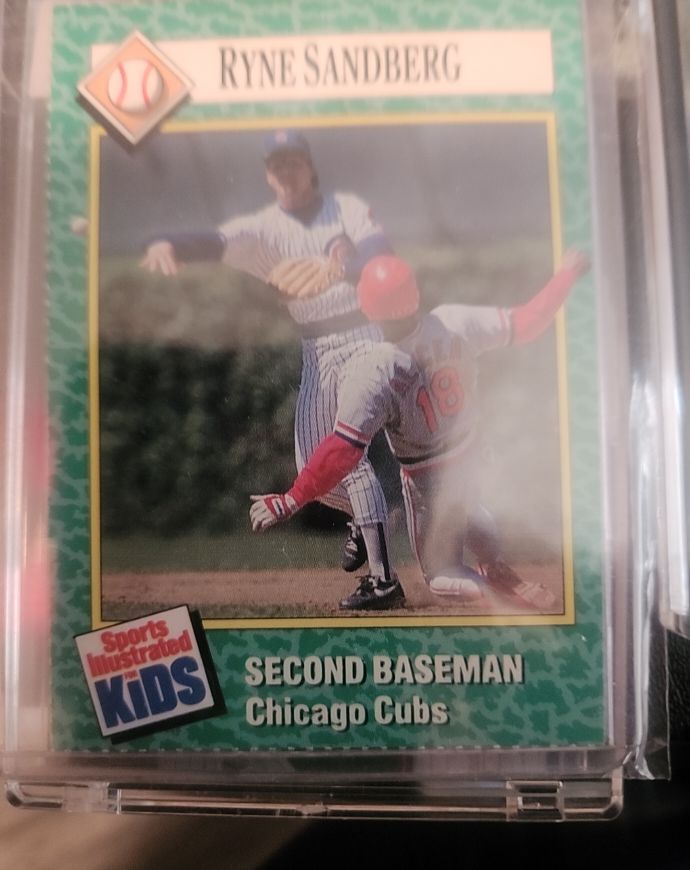 1990 Sports Illustrated for Kids #121 Ryne Sandberg — front