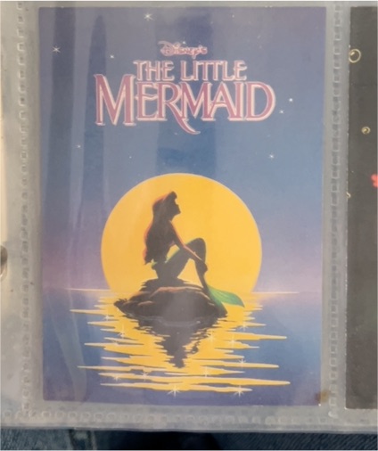 1991 Pro Set The Little Mermaid #XM53 Ariel — front