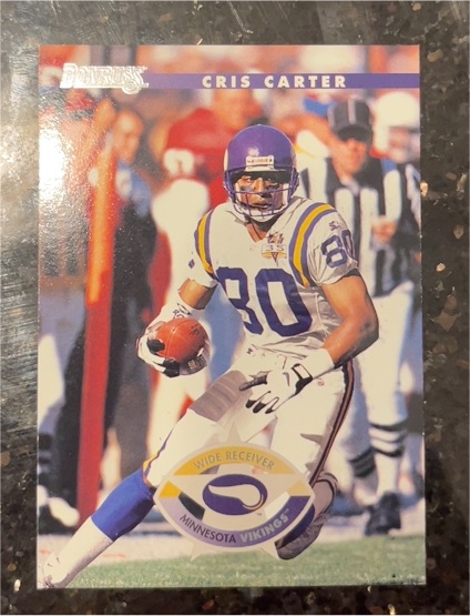 1996 Donruss #46 Cris Carter — front