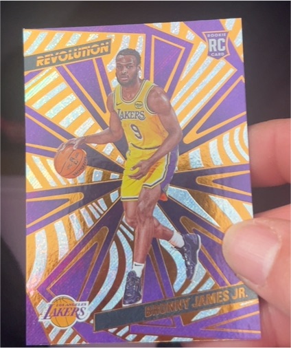2024-25 Panini Revolution #118 Bronny James Jr. — front