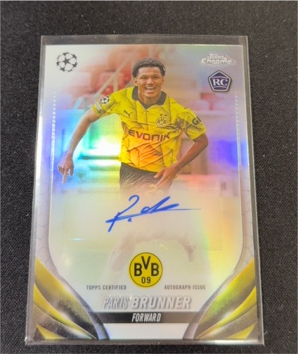 2023-24 Topps Chrome UEFA #CA-PB Paris Brunner — front