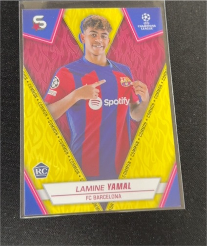 2023-24 Topps Superstars #48 Lamine Yamal — front