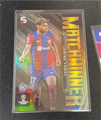 2023-24 Topps Superstars #1 Lamine Yamal — front