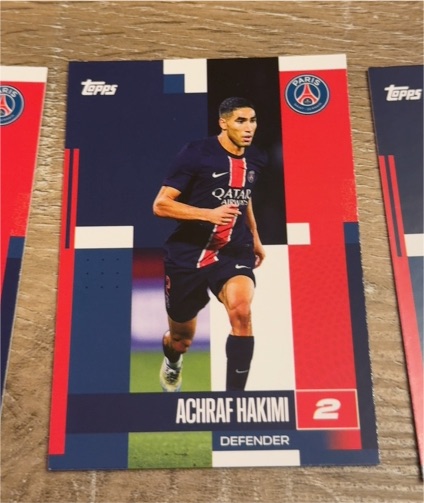 2024 Topps PSG #2 Achraf Hakimi — front