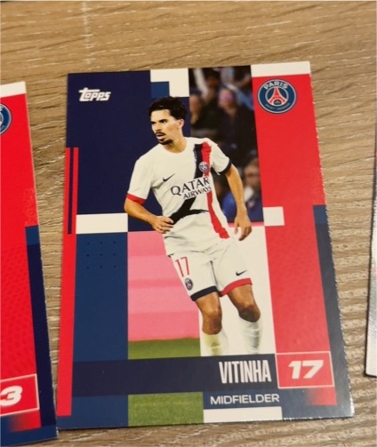 2024-25 Topps #17 Vitinha — front