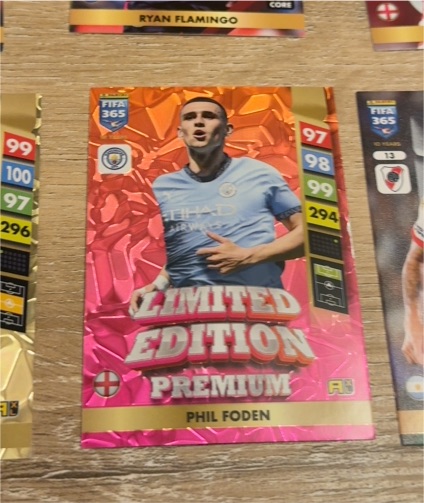 2025 Panini FIFA 365 Adrenalyn XL Limited Edition Premium #294 Phil Foden — front