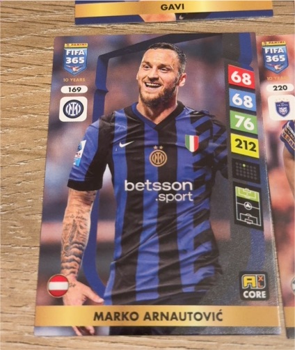 2025 Panini Adrenalyn XL FIFA 365 #169 Marko Arnautović — front