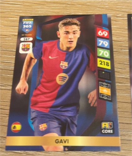 2025 Panini Adrenalyn XL FIFA 365 #287 Gavi — front