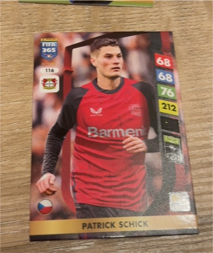 2025 Panini Adrenalyn XL FIFA 365 #116 Patrick Schick — front
