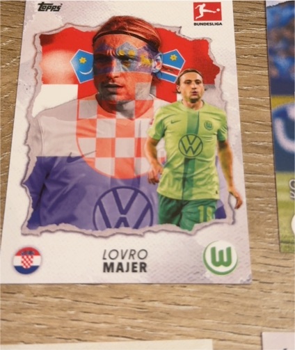 2024 Topps Bundesliga Lovro Majer — front