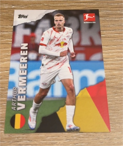 2023-24 Topps Bundesliga Arthur Vermeeren — front