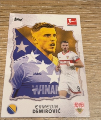 2024 Topps Bundesliga #9 Ermedin Demirović — front