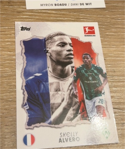 2024 Topps Bundesliga Skelly Alvero — front