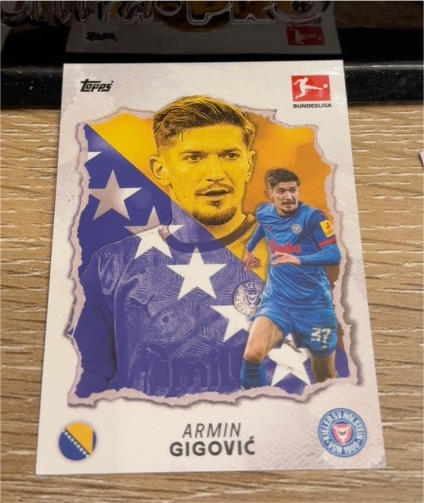 2024 Topps Bundesliga Armin Gigović — front