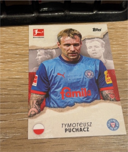 2024-25 Topps Bundesliga #1 Tymoteusz Puchacz — front
