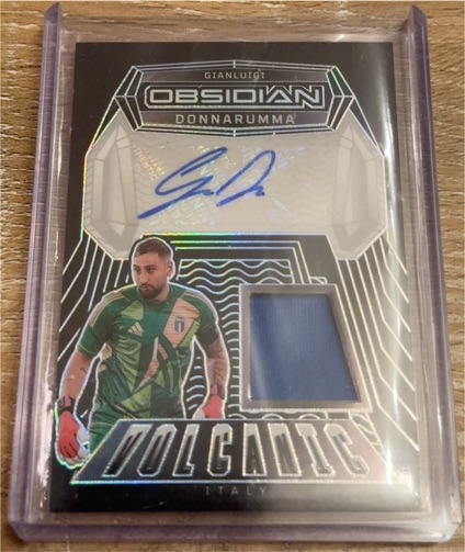 2024-25 Panini Obsidian #Volcanic Gianluigi Donnarumma — front